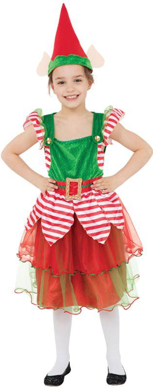 Pretty Girl's Elf Costume