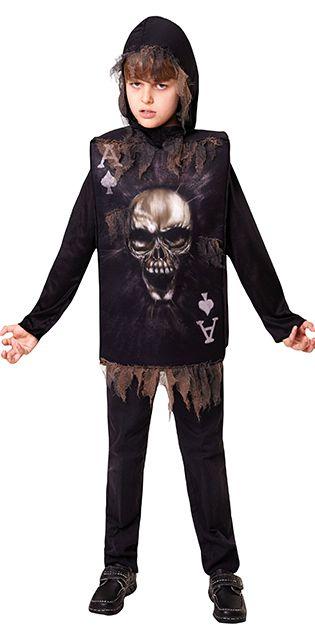 Skeleton Boy Tabard And Hood