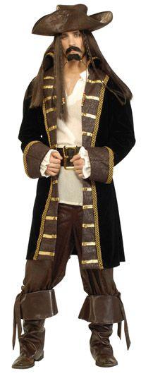 High Seas Deluxe Pirate Costume - Large